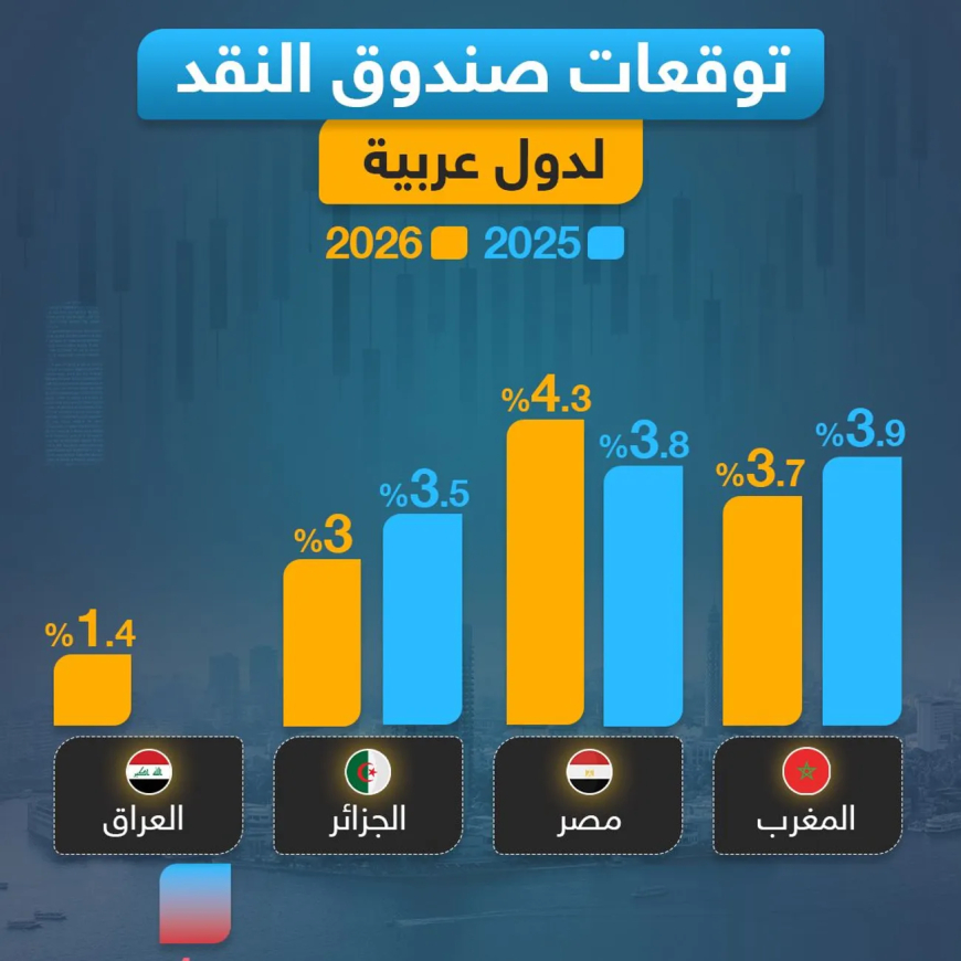 ماذا توقع صندوق النقد الدولي للدول العربية