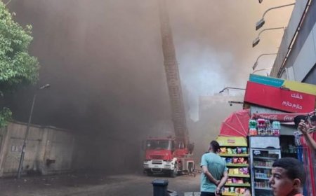 السيطرة على حريق سنترال رمسيس في مصر دون تأثير على البث الهوائي