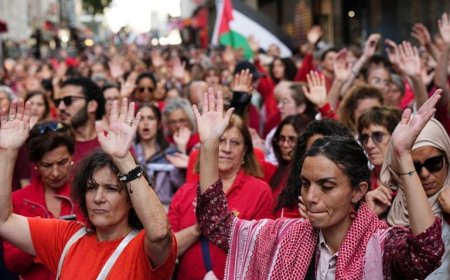 آلاف الفرنسيين يتظاهرون في باريس رفضًا للإبادة في غزة