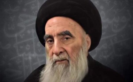 المرجعية العليا تشكر المُعزّين بوفاة عقيلة السيد السيستاني