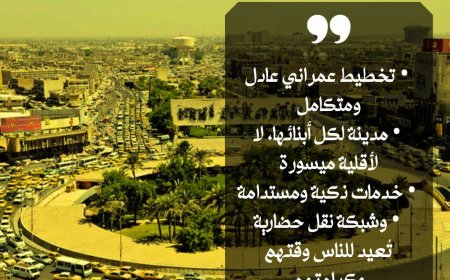 التحديات الحضرية تخنق بغداد.. والحل بتخطيط عمراني يعيد العدالة إلى المدينة