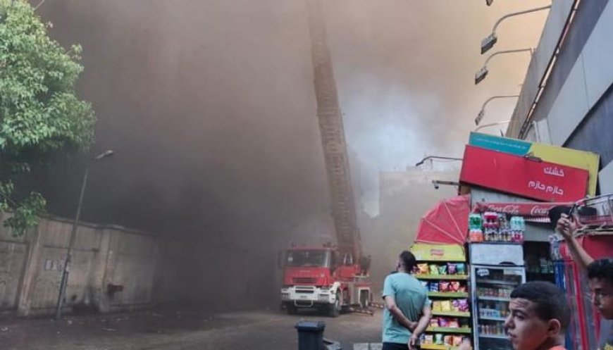 السيطرة على حريق سنترال رمسيس في مصر دون تأثير على البث الهوائي
