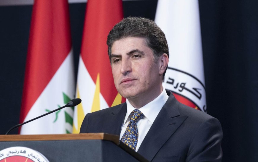 بارزاني . نشارك اهالي الكوت حزنهم العميق ومأساتهم الكبيرة