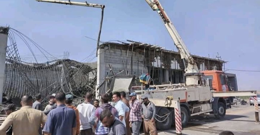 سقف مسجد ينهار على عمّال أثناء الصب في كركوك... سبعة جرحى بينهم إصابة حرجة
