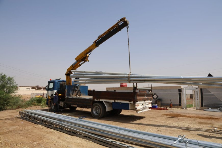 كهرباء ميسان تباشر بمد خط خاص لتغذية المواكب الحسينية استعداداً لزيارة الأربعين