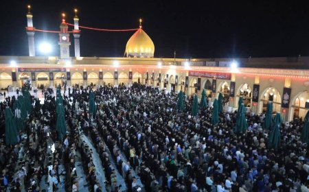 مسجد الكوفة المعظم يواصل استقبال وخدمة الزائرين الوافدين لإحياء أربعينية الإمام الحسين (ع)