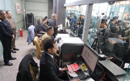 أكثر من 159 ألف مسافر وفدوا عبر مطار النجف الأشرف خلال النصف الأول من صفر