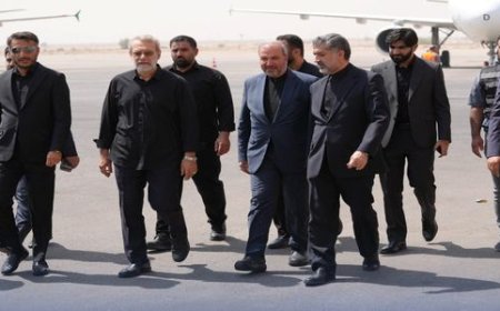 لاريجاني في النجف لبحث ملفات إقليمية حساسة