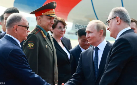 بوتين يصل إلى الصين  في زيارة رسمية  لتعزيز التحالف الاستراتيجي