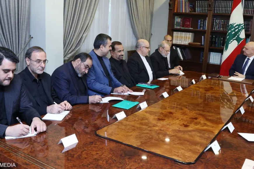 لاريجاني من بيروت: إيران ستقف مع لبنان "في كل الظروف"