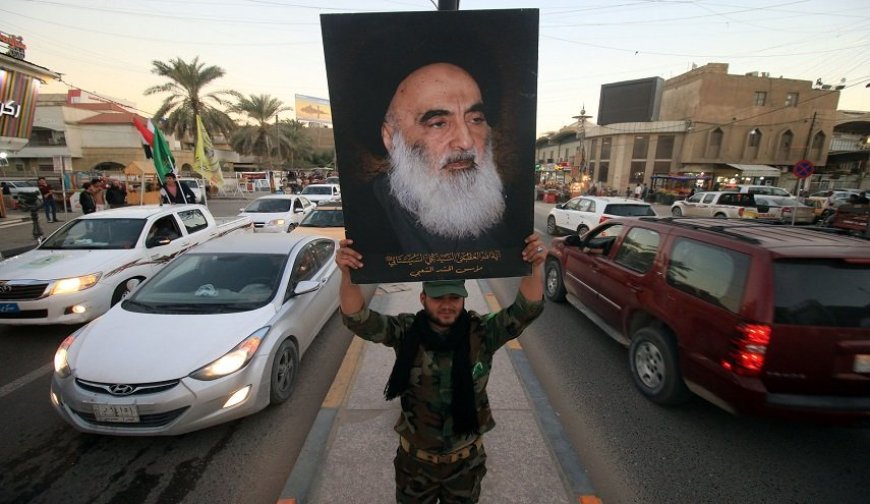 مكتب السيد السيستاني يرفض استخدام صوره في طريق الزائرين إلى كربلاء
