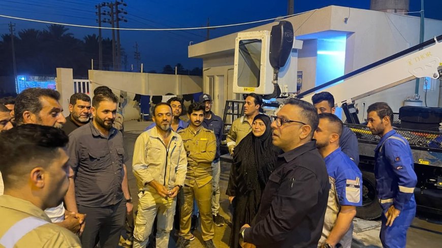 كهرباء الجنوب تتابع ميدانيًا مشاريع الصيانة في كربلاء استعدادًا للزيارة الأربعينية