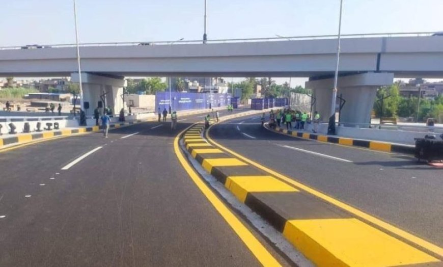 افتتاح مجسر ساحة 83 شرقي بغداد لتقليل الاختناقات المرورية