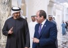 محمد بن زايد والسيسي يبحثان تعزيز التعاون ودعم حل الدولتين