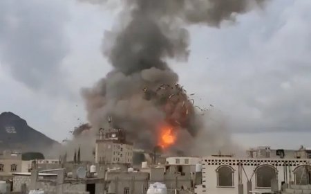 إسرائيل تشن غارات على صنعاء وتؤكد استمرار  القصف ضد الحوثيين