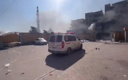 شهداء وجرحى بقصف إسرائيلي على مدرسة للنازحين وسط غزة