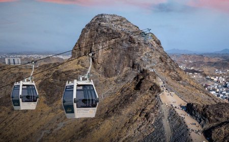 السعودية تطلق مشروع تلفريك جبل النور لتسهيل زيارة غار حراء بحلول 2025