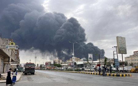 8 شهداء و142 جريحاً في غارات إسرائيلية على صنعاء