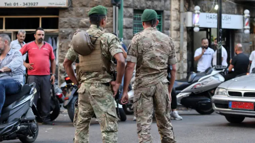 انتشار واسع للجيش اللبناني في بيروت قبيل جلسة الحكومة حول نزع السلاح