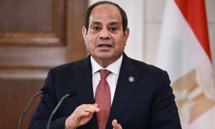 السيسي يدين السياسات الإسرائيلية ويؤكد رفض مصر لتهجير الفلسطينيين