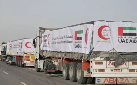 الإمارات في قلب الأزمة: جسر إنساني شامل لدعم غزة