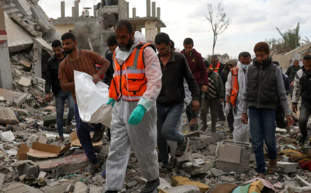 غزة: انتشال 121 جثمانًا من تحت الأنقاض وارتفاع حصيلة الشهداء إلى 125 رغم سريان وقف إطلاق النار