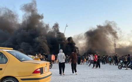 لليوم الثالث على التوالي..تظاهرات في البصرة احتجاجاً على تفاقم ملوحة المياه