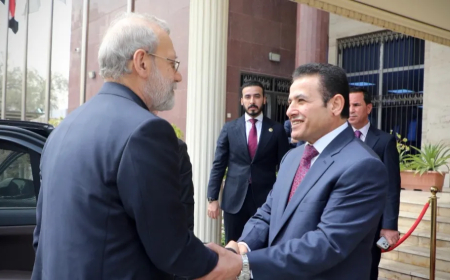 لاريجاني يشيد بمواقف العراق خلال حرب الـ12 يوماً