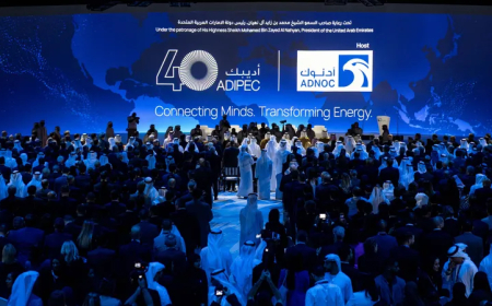 انطلاق معرض ومؤتمر "أديبك 2025" في أبوظبي بمشاركة قيادات الطاقة العالمية