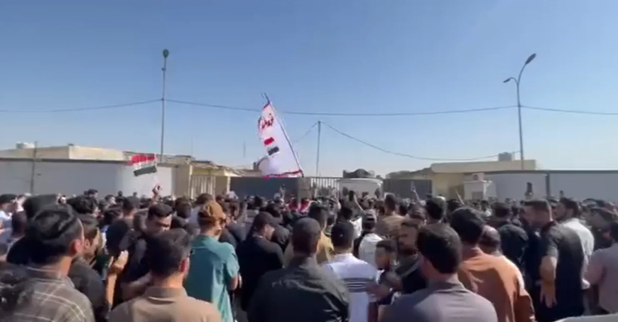 احتجاجات في ميسان والبصرة بسبب انقطاع الرواتب وأزمة المياه