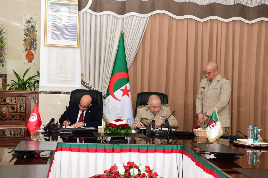 الجزائر وتونس توقّعان اتفاقًا تاريخيًا للتعاون الدفاعي والإستراتيجية