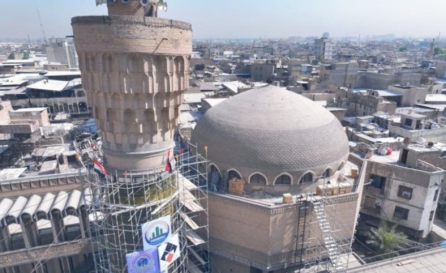 تحذيرات من خطر انهيار مئذنة جامع الخلفاء في بغداد