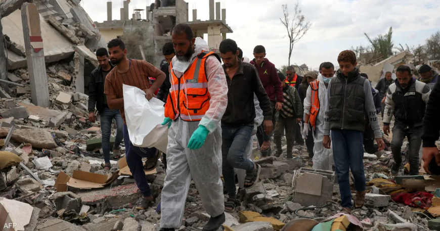 غزة: انتشال 121 جثمانًا من تحت الأنقاض وارتفاع حصيلة الشهداء إلى 125 رغم سريان وقف إطلاق النار