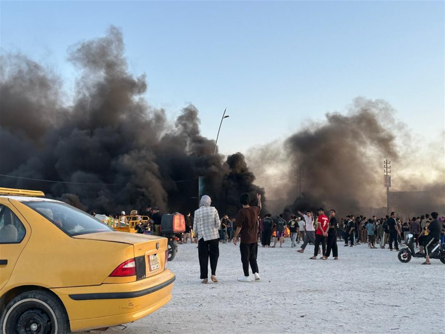 لليوم الثالث على التوالي..تظاهرات في البصرة احتجاجاً على تفاقم ملوحة المياه