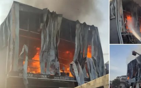 تركيا: مصرع 6 أشخاص وإصابة آخرين في حريق مخزن لمعمل عطور