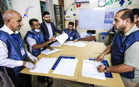 إغلاق صناديق الاقتراع.. العراق يطوي صفحة التصويت ويترقب إعلان النتائج