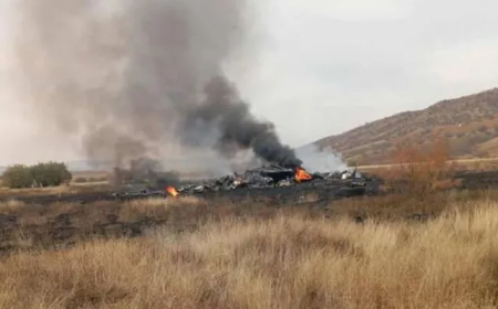 تحطم طائرة تركية في جورجيا ومصرع 20 جندياً