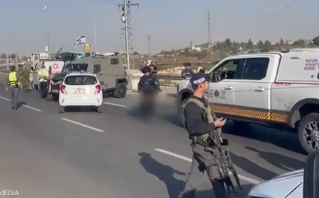 فلسطين..قتيل إسرائيلي وثلاثة جرحى بهجوم مزدوج بالدهس والطعن