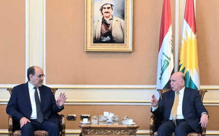 نوري المالكي يصل إلى أربيل لبحث تشكيل الرئاسات الثلاث