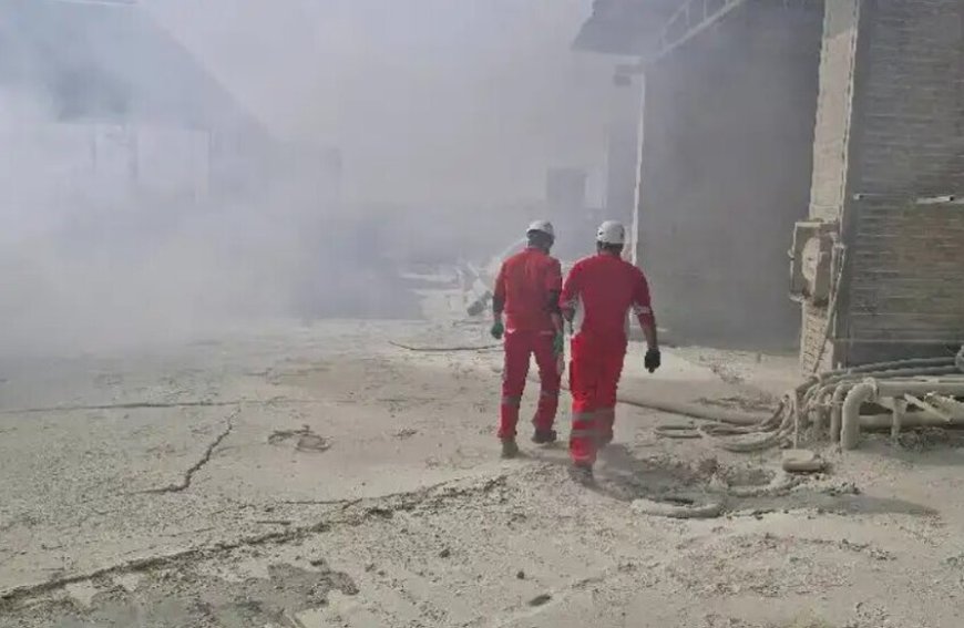 اندلاع حريق كبير في مصفاة "بارسيان" الإيرانية وإصابة ثلاثة أشخاص