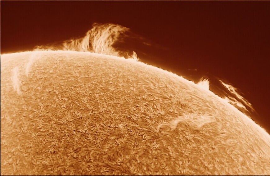 مصوّر أميركي يوثّق رقصة البلازما فوق الشمس