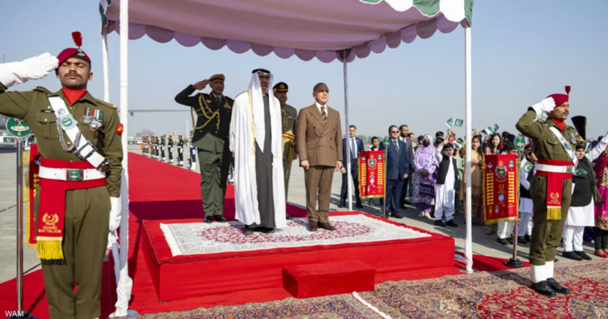 محمد بن زايد في إسلام آباد… زيارة رسمية  لتعميق الشراكة الإماراتية–الباكستانية