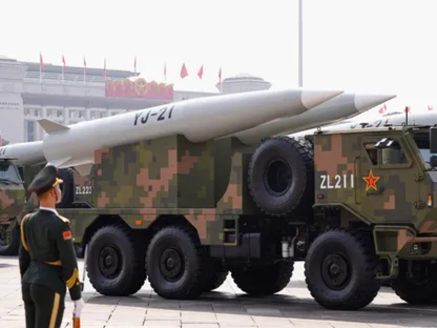 الصين تزود روسيا بتقنيات لصناعة صواريخ فرط صوتية