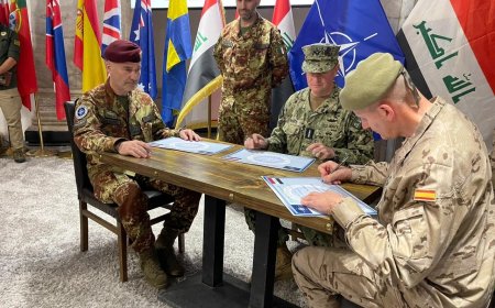 دبلوماسيون: واشنطن تضغط لإنهاء مهمة الناتو في العراق