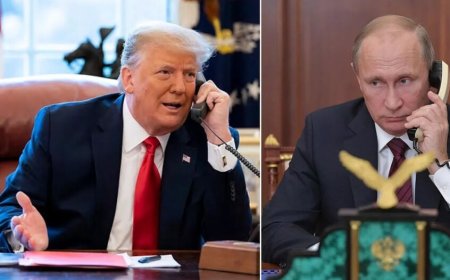 ترامب يبحث هاتفيا مع بوتين إنهاء الحرب في أوكرانيا