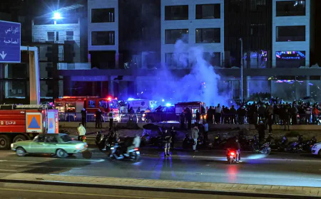 غارة إسرائيلية على طريق مطار بيروت تسفر عن قتيل و9 جرحى