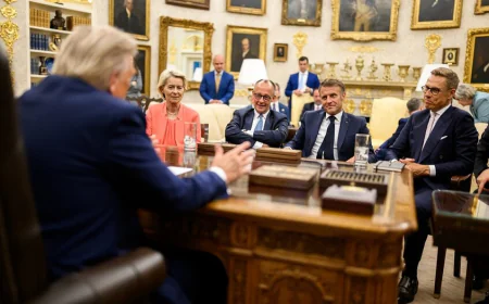 ترامب يدعوا دول حلف الناتو إلى المساهمة في تأمين مضيق هرمز