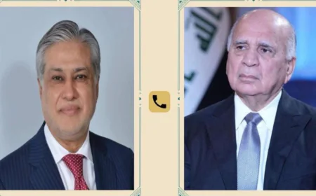 وزير الخارجية يبحث مع نظيره الباكستاني تداعيات فتح مضيق هرمز بالقوة