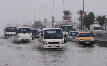 ذروة العاصفة.. العراق تحت إنذار السيول
