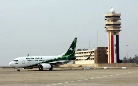 العراق يتكبد خسائر شهرية تتجاوز 10 ملايين دولار بسبب توقف عبور الطائرات